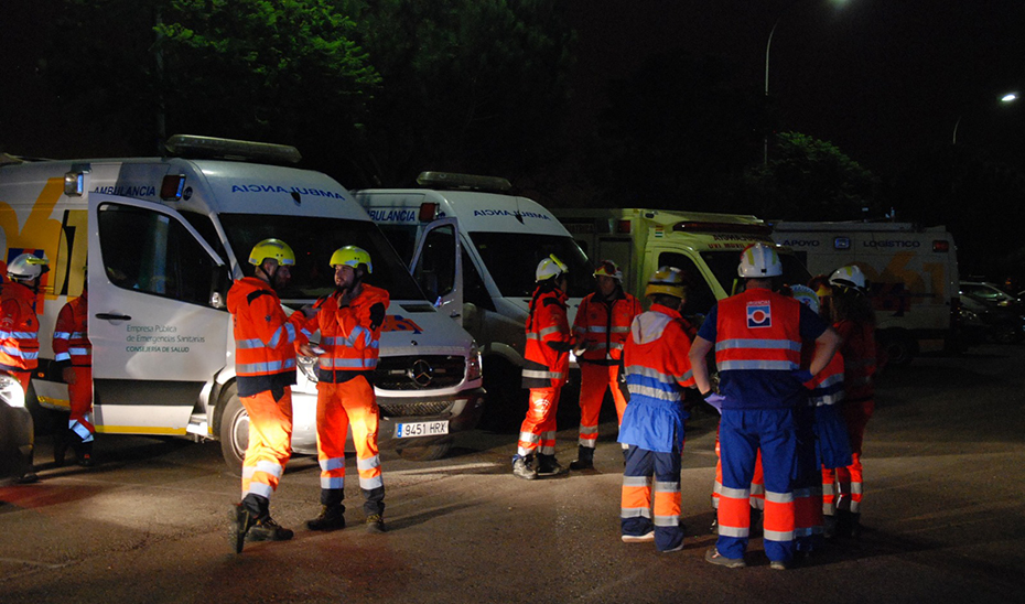 Imagen del artículo Tres heridos tras la colisión de una furgoneta y un turismo en Roquetas de Mar